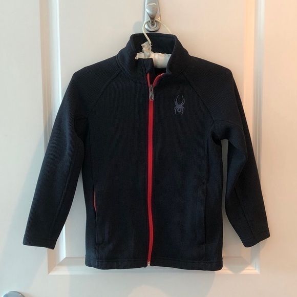 Spyder Full Zip Jacket For Boys Size S - Picture 1 of 16